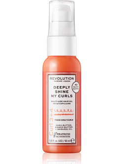 Revolution Hair Care London Deeply Shine My Curls Λάδι Μαλλιών 50ml