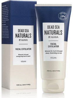 Ahava Dead Sea Naturals Facial Exfoliator Gel Scrub Προσώπου για Αποτοξίνωση 100ml