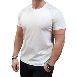 Marcus- 28-200420(1001) - Roxy tee - White - Slim Fit - ΜΠΛΟΥΖΑ - white