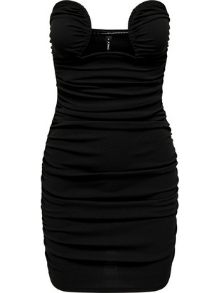 Only Sandy Mini Φόρεμα για Γάμο / Βάπτιση Μαύρο 15312515
