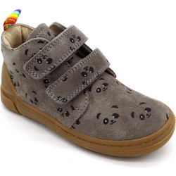 Falcotto Freedom Παιδικά Μποτάκια Εκρού Suede με Σκρατς 0012015915-08-OB02