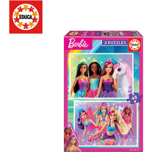 Παιδικό Puzzle Educa Barbie 2x48 Κομμάτια
