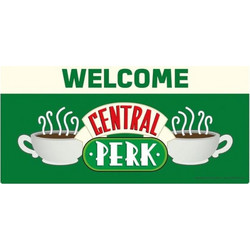 Μεταλλική Πινακίδα Welcome to Central Perk - Friends