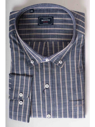 ΠΟΥΚΑΜΙΣΟ Μ/Μ ΜΟΝΤΕ ΡΙΓΕ ΛΙΝΟ BUTTON DOWN. - ΡΑΦ