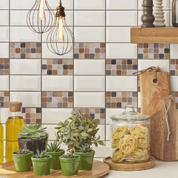 Tile Natural πλακάκια διακόσμησης τοίχων κουζίνας & μπάνιου (31312)