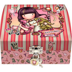 Gorjuss - Lockable Trinket Box - Carousel
