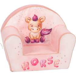 Παιδικό Πολυθρονάκι DecoBebe - PINK HORSE