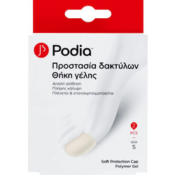 Podia Προστασία Δακτύλων Θήκη Γέλης για Κάλους Small 2τμχ