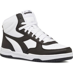 Diadora Ανδρικά Sneakers Μποτάκια Μαύρα Λευκά 101.177703