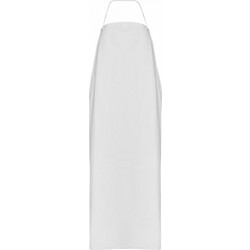Ποδιά αδιάβροχη ολόσωμη λευκή SELENE PVC B-WOLF