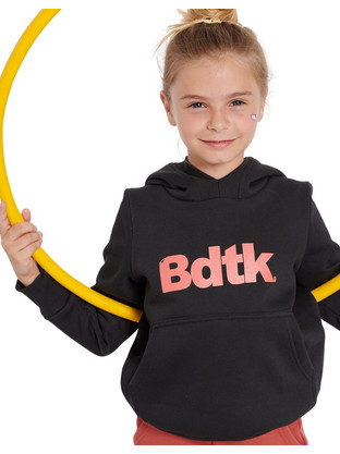 BodyTalk Παιδικό Φούτερ με Κουκούλα Μαύρο 1232-701025-00503