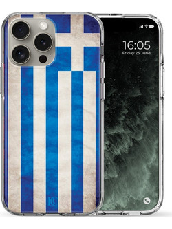 Θήκη Back Cover Apple iPhone 15 Pro Max Flag Greek