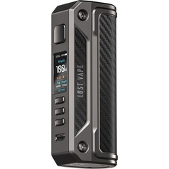Lost Vape Thelema Solo 100W Box Mod GunMetal-Carbon Fiber