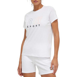 Μπλούζα Κοντομάνικη DKNY Logo DP1T8816-WHI Γυναικείο