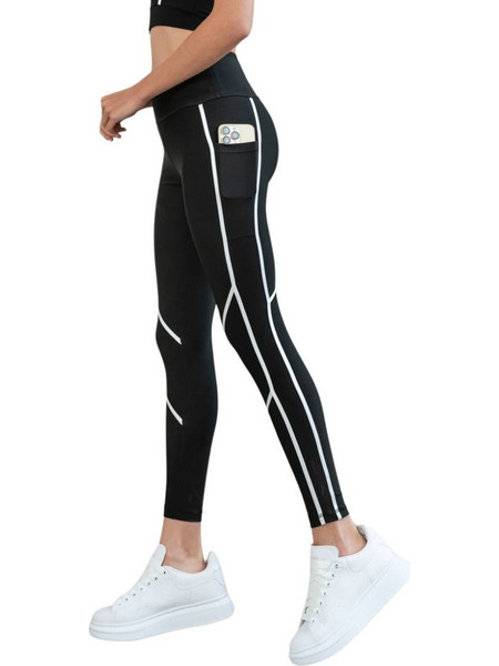Lismina Pocket Menton Sport Γυναικείο Κολάν Μαύρο 426