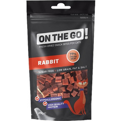 Pet Interest On The Go Bites Cat Low Grain Rabbit 25gr