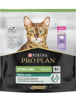Purina Pro Plan Adult Sterilised Renal Plus with Turkey 400gr