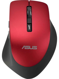 Asus WT425 Ασύρματο Ποντίκι Εργονομικό Red