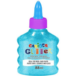 Glitter Glue - Neon Γαλάζιο (88ml) - Carioca Glitter