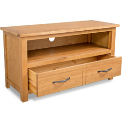 vidaXL Έπιπλο Τηλεόρασης Ξύλινο Μ90xΠ35xΥ48cm 244466