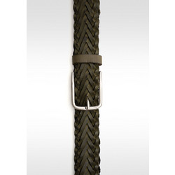 Fynch Hatton Braided Ανδρική Ζώνη Λαδί FM4003 R3182 0565