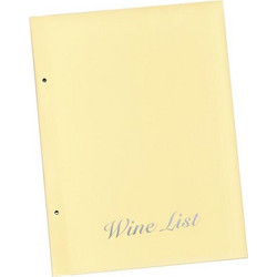 Next wine list basic μπεζ 23,5x32εκ. Δυνατότητα εκτύπωσης