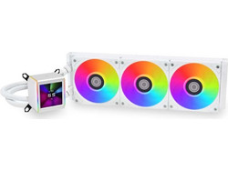 Lian Li Galahad II LCD 360 White Υδρόψυξη CPU 120mm ARGB για Socket 115x / AM4 / 1200 / 1700 / AM5