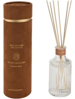 Αρωματικό χώρου με 6 sticks 200ml, σε γυάλινο βαζάκι, 8x8x27 cm Incense noir - Aria Trade