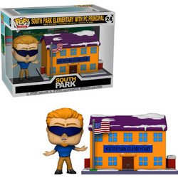 Funko Pop! Town South Park 24 South Park Elementary With Pc Principal