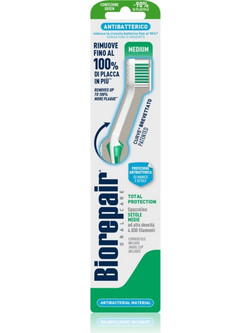 BIOREPAIR Total Protection Medium Οδοντόβουρτσα Πράσινη