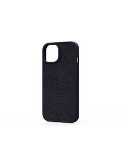 Njord Salmon Leather MagSafe Θήκη για iPhone 15 Black