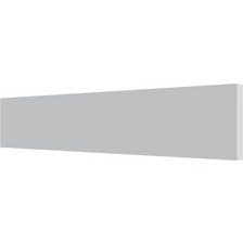 Ξύλινη Μπάζα Λευκή 40x10x1.6cm AlphaB2B
