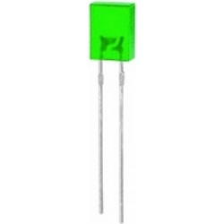 LED 2X5 ΠΑΡΑΛΛΗΛΟΓΡΑΜΜΟ ΠΡΑΣΙΝΟ 15mcd 130 BULK 25631 FOR Τεμάχια:100 01.020.0005