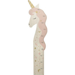 Αναστημόμετρο Unicorn από Ξύλο Ροζ