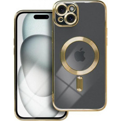 Θήκη κινητού Forcell Electro Mag Cover Compatible with MagSafe for iPhone 15 Plus Gold