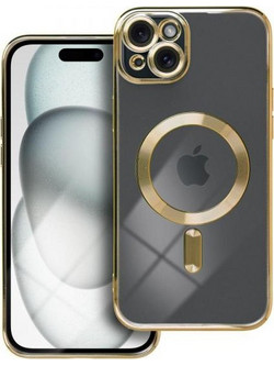 Θήκη κινητού Forcell Electro Mag Cover Compatible with MagSafe for iPhone 15 Plus Gold