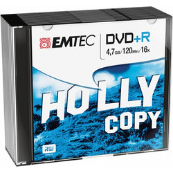 EMTEC DVD+R 4.7GB 16x SLIM 10pcs