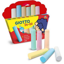 Κιμωλίες Giotto Bebe Σετ 6τμχ 467300