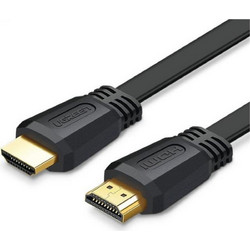 Ugreen Καλώδιο HDMI 2.0 Flat HDMI Male to HDMI Male 5m Black