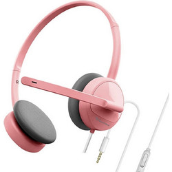 Alcatroz XP1 On Ear Ακουστικά Υπολογιστή με Μικρόφωνο & 3.5mm Jack Ροζ