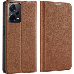 Dux Ducis Skin X2 Wallet Δερματίνης Καφέ για Redmi Note 12 Pro+
