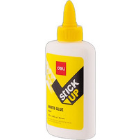 Υγρή κόλλα Stick up Deli White Glue γενικής χρήσης 120ml χωρίς διαλύτες 231.39447