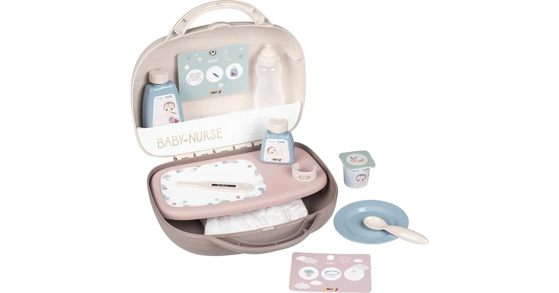 Smoby Nurse Vanity για Κούκλα Beige 220367 BestPrice.gr