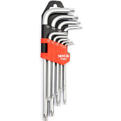 Yato YT-0511 Κλειδιά Torx Μακρυά Σετ 9 Τμχ