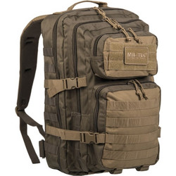 Mil-Tec Assault Tactical Αδιάβροχο Στρατιωτικό Σακίδιο 36lt Green/Coyote
