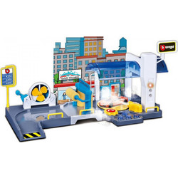 Bburago Street Fire Car Wash Play Set 18/30406
