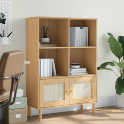 vidaXL Senja Βιβλιοθήκη 90x35x130cm 358061