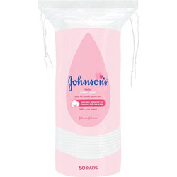 Johnson's Baby Δίσκοι Βαμβακιού 50 Τεμαχίων