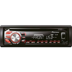 Pioneer DEH-1600 Ηχοσύστημα Αυτοκινήτου με Οθόνη & USB