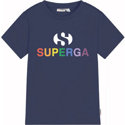 Superga Παιδικό T-Shirt Κοντομάνικο Navy Μπλε SZ212-3885